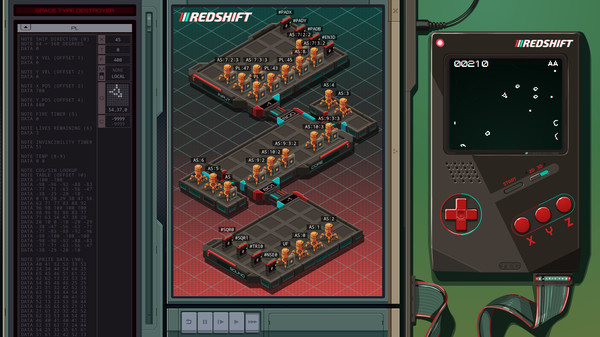 EXAPUNKS: TEC Redshift Player screenshot 1