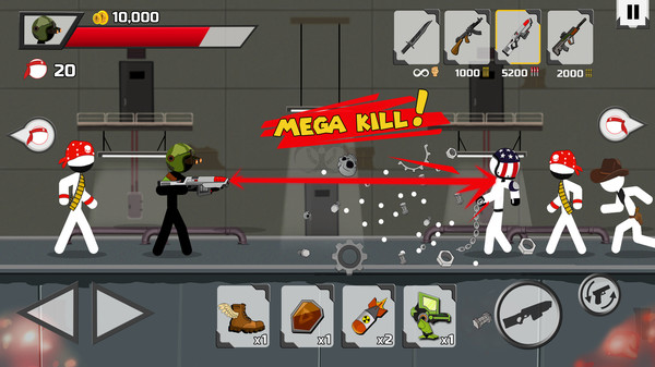 Stickman Maverick : Bad Boys Killer screenshot 1