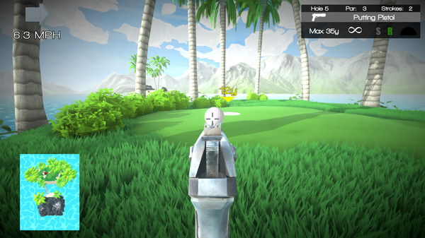 Nice Shot! The Gun Golfing Game screenshot 3