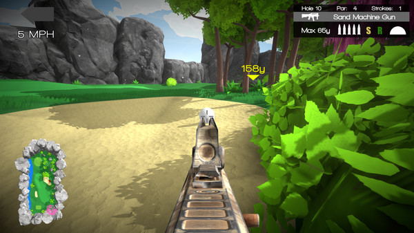 Nice Shot! The Gun Golfing Game screenshot 2