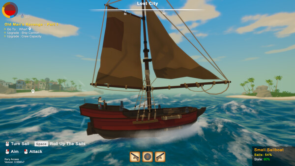 Captain Bones : A Pirate's Journey screenshot 1