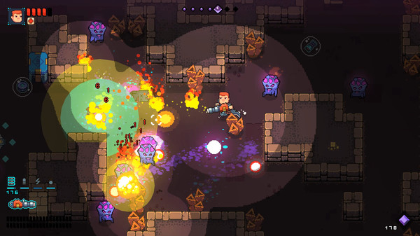 Space Robinson: Hardcore Roguelike Action screenshot 3
