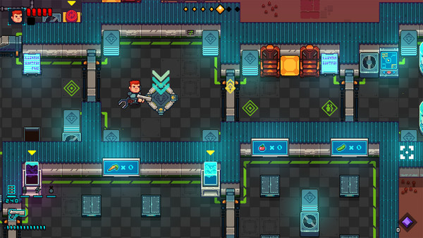 Space Robinson: Hardcore Roguelike Action screenshot 4