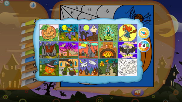 Color by Numbers - Halloween screenshot 2