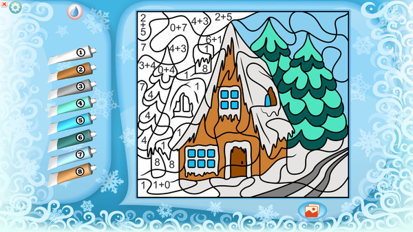 Color by Numbers - Christmas screenshot 1
