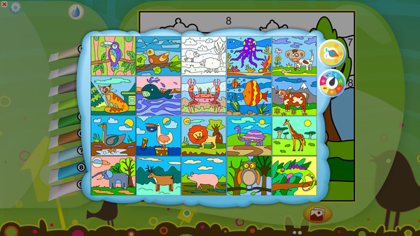 Color by Numbers - Animals screenshot 2