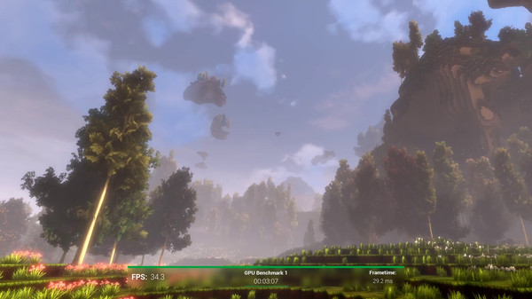 OpenVR Benchmark screenshot 1