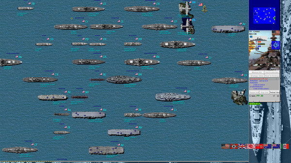 Battleships and Carriers - WW2 Battleship Game screenshot 8