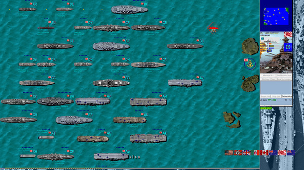 Battleships and Carriers - WW2 Battleship Game screenshot 3