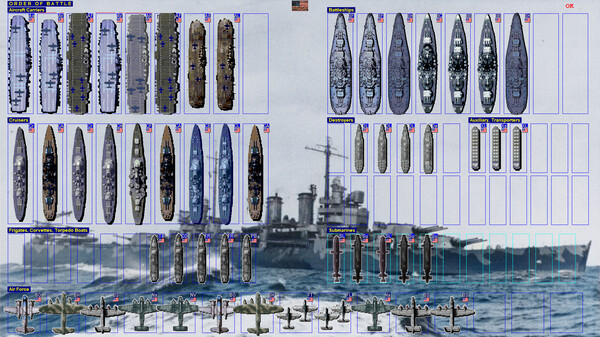 Battleships and Carriers - WW2 Battleship Game screenshot 2