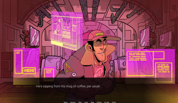 Distress: A Choice-Driven Sci-Fi Adventure screenshot 2