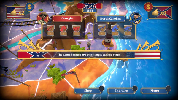 The Bluecoats: North & South screenshot 5