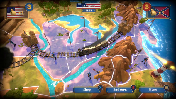 The Bluecoats: North & South screenshot 1