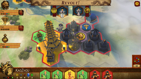 Reiner Knizia Yellow & Yangtze screenshot 1
