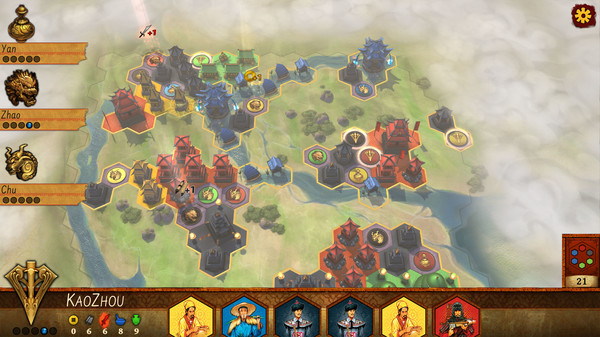 Reiner Knizia Yellow & Yangtze screenshot 3
