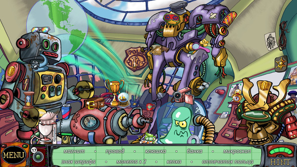 Detective Sherlock Pug - Hidden Object. Relaxing games screenshot 1
