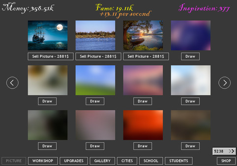 Artist Idle screenshot 2