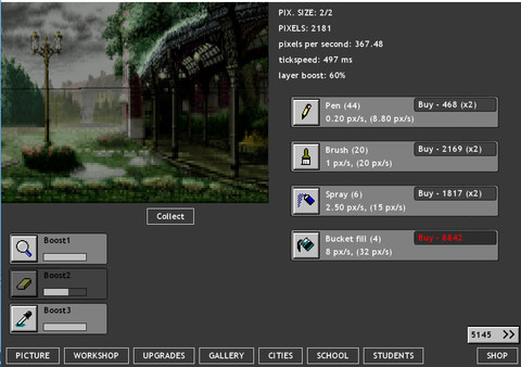 Artist Idle screenshot 4