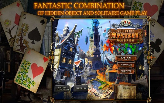 Solitaire Mystery: Four Seasons screenshot 2
