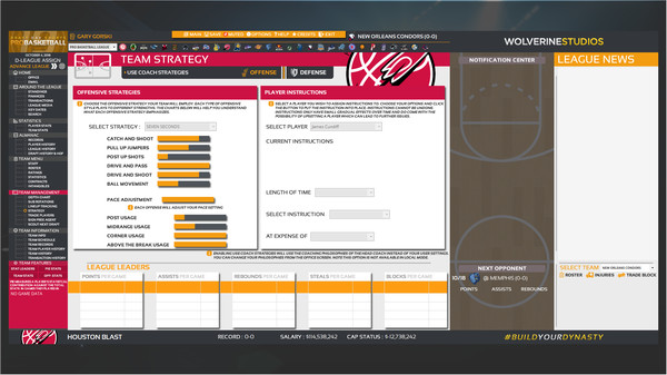 Draft Day Sports: Pro Basketball 2019 screenshot 3