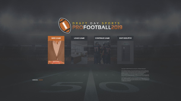 Draft Day Sports: Pro Football 2019 screenshot 1