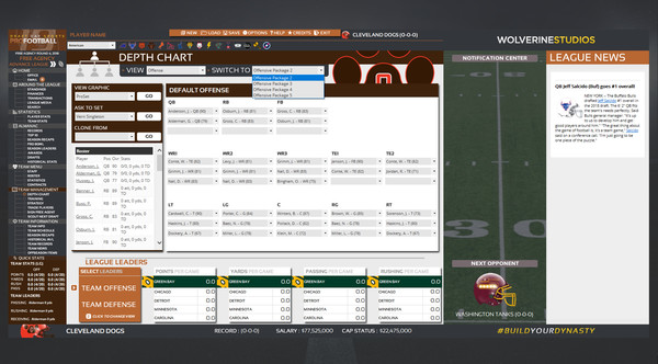 Draft Day Sports: Pro Football 2019 screenshot 4