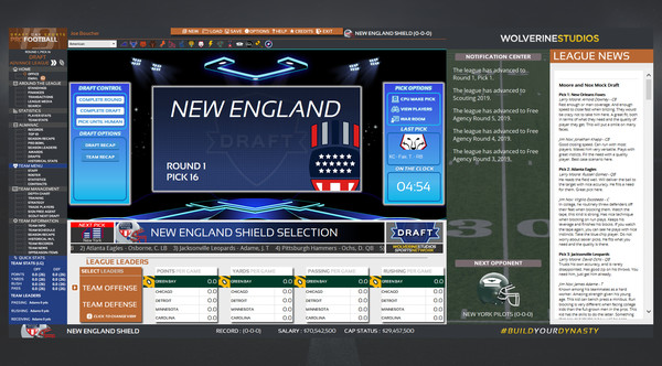 Draft Day Sports: Pro Football 2019 screenshot 3