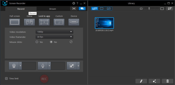 Cyberlink Screen Recorder 4 - Record your games, RPG, car game, shooting gameplay - Game Recording and Streaming Software screenshot 4