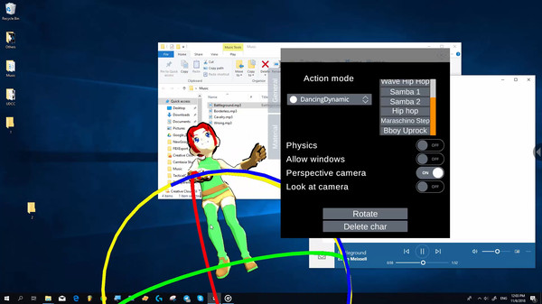 Ultimate Desktop Character Engine screenshot 3
