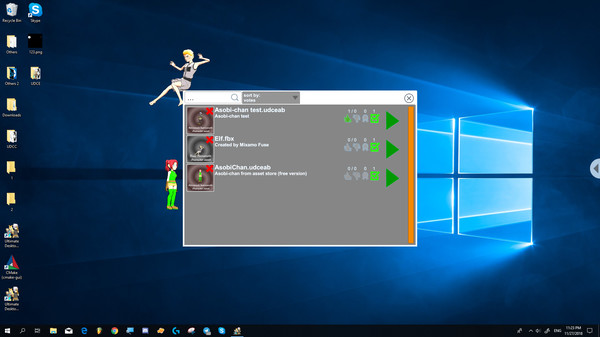 Ultimate Desktop Character Engine screenshot 9