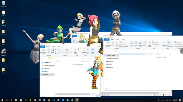 Ultimate Desktop Character Engine screenshot 1