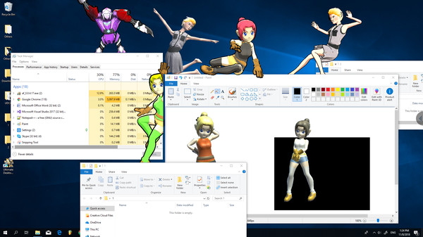 Ultimate Desktop Character Engine screenshot 2