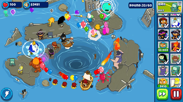 Bloons Adventure Time TD screenshot 1