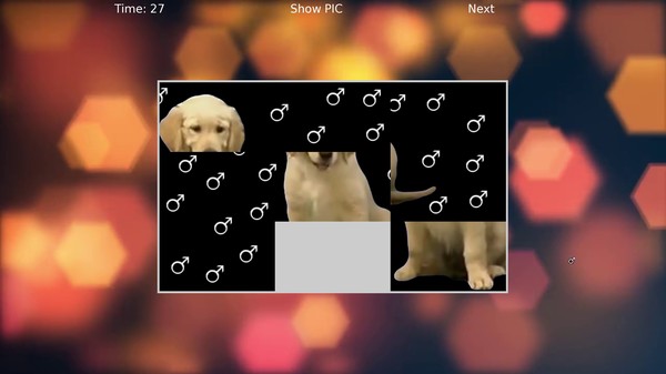 GACHIMUCHI M♂NLY PUZZLE screenshot 0