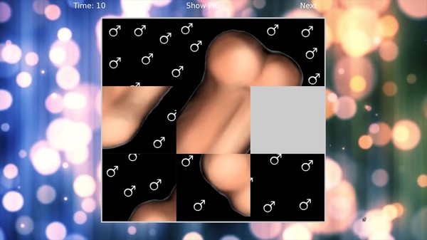 GACHIMUCHI M♂NLY PUZZLE screenshot 1
