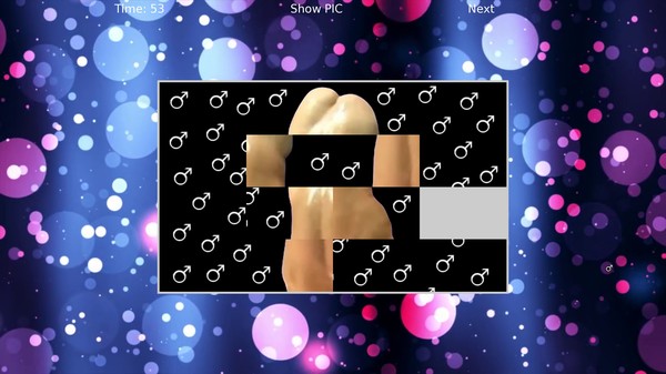 GACHIMUCHI M♂NLY PUZZLE screenshot 2