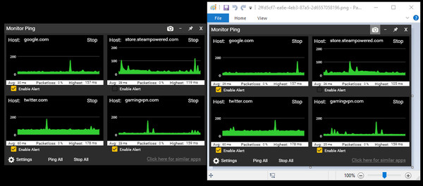 Sticky Apps :: Monitor Ping screenshot 7