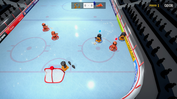3 on 3 Super Robot Hockey screenshot 6