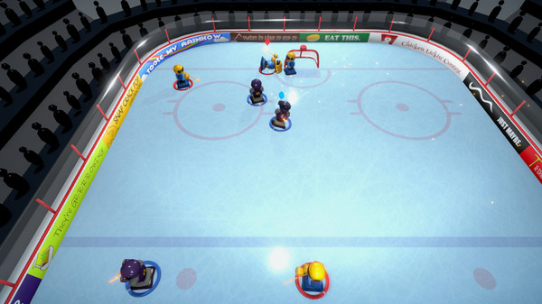 3 on 3 Super Robot Hockey screenshot 7