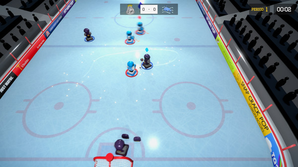 3 on 3 Super Robot Hockey screenshot 4