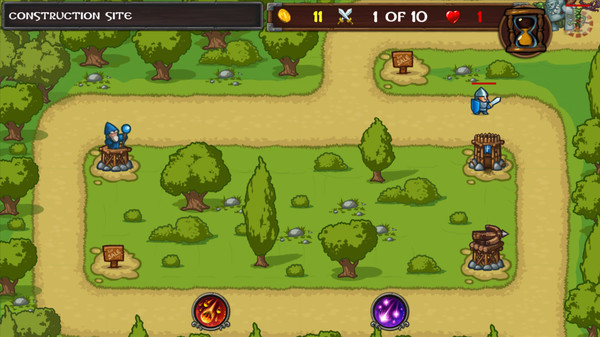 Impossible Tower Defense 2D screenshot 1