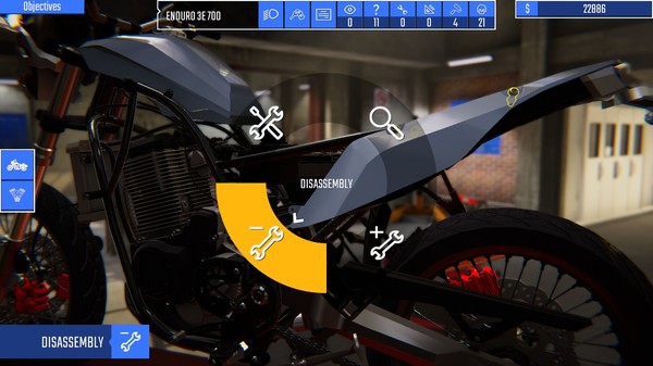 Biker Garage: Mechanic Simulator screenshot 1
