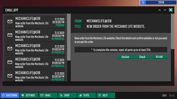 Biker Garage: Mechanic Simulator screenshot 12