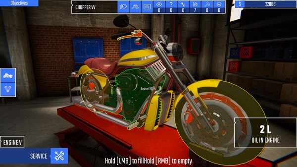 Biker Garage: Mechanic Simulator screenshot 3
