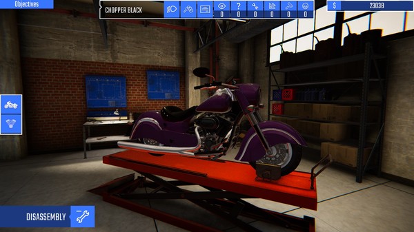 Biker Garage: Mechanic Simulator screenshot 9