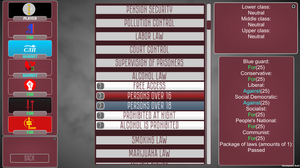 Collapse: A Political Simulator screenshot 1