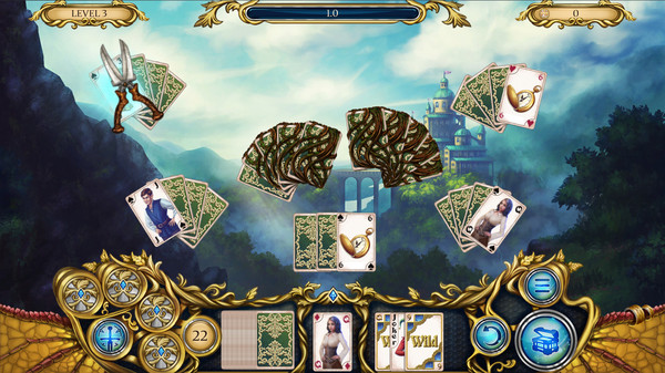 Solitaire. Dragon Light screenshot 1