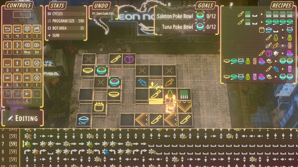 Neon Noodles screenshot 1