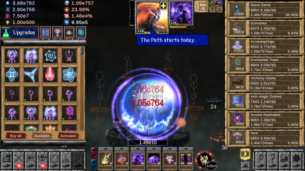 Idle Wizard screenshot 1