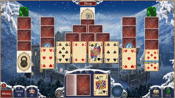 Jewel Match Solitaire Winterscapes screenshot 8